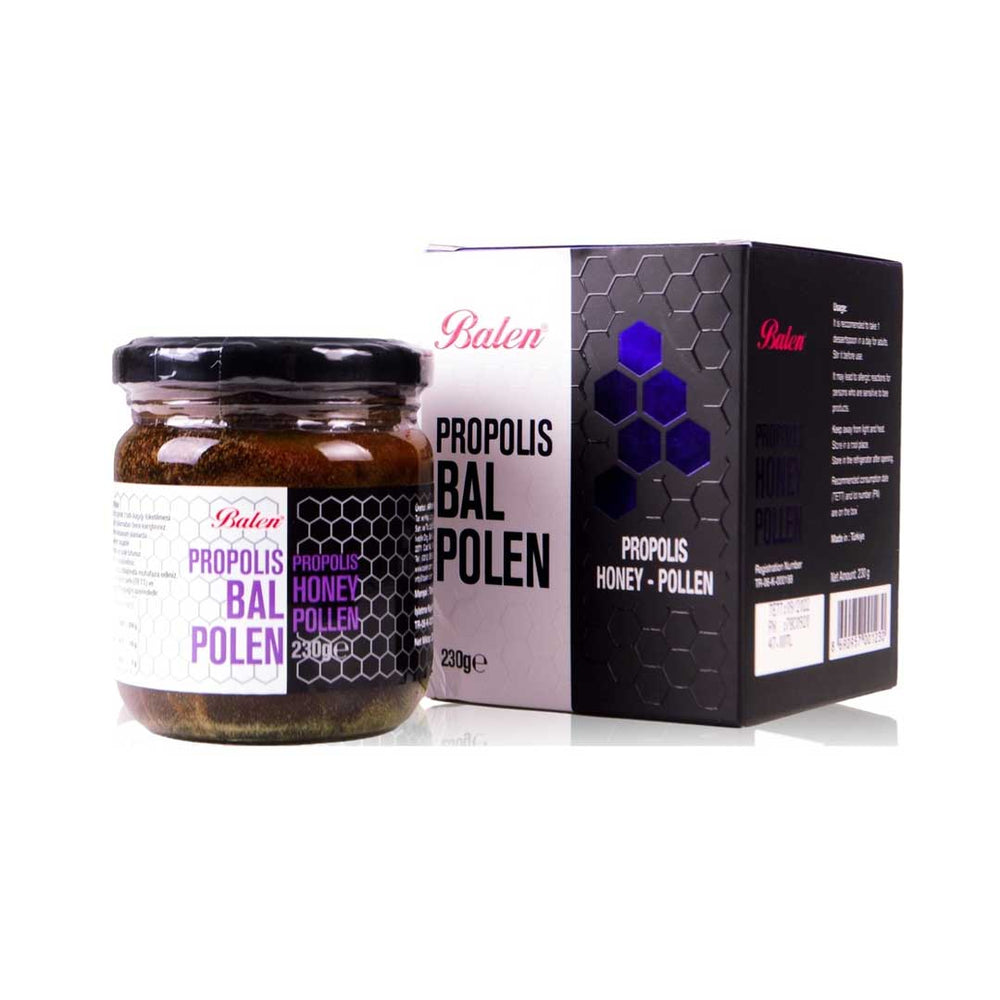 Miel Pollen Propolis Mélange 230g