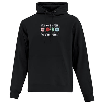 Hoodie "Feel all the Feels" brodé