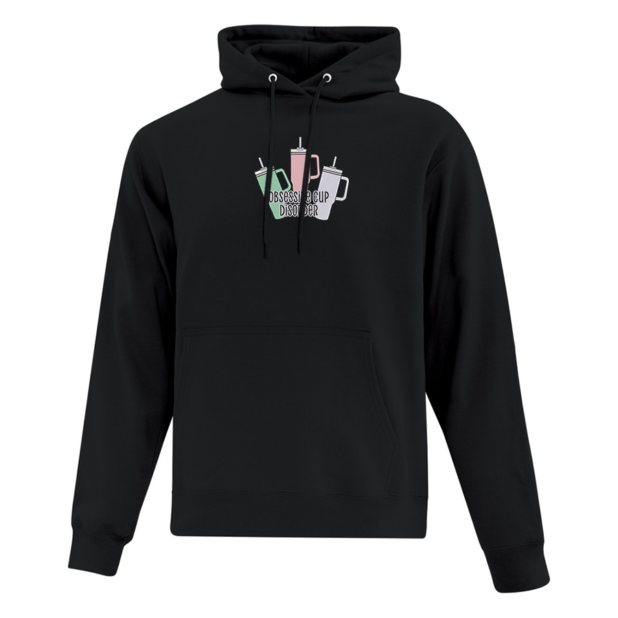 Embroidered Hoodie "Obsessive Cup Disorder"