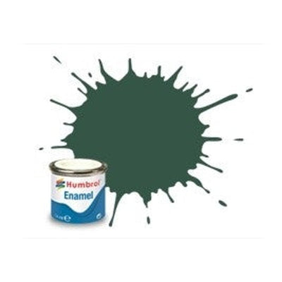 Humbrol 116 Vert Foncé US Mat Émail 14ml NIB AA1287