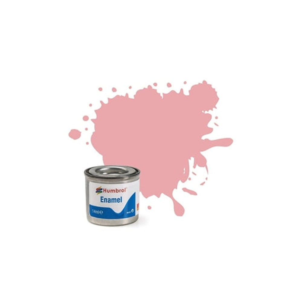 Humbrol 57 Rose Pastel Mat AA0057 Émail 14ml NIB