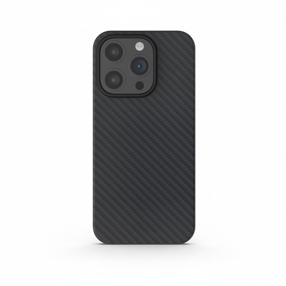 Real Aramid Fiber Case For iPhone 15 Pro