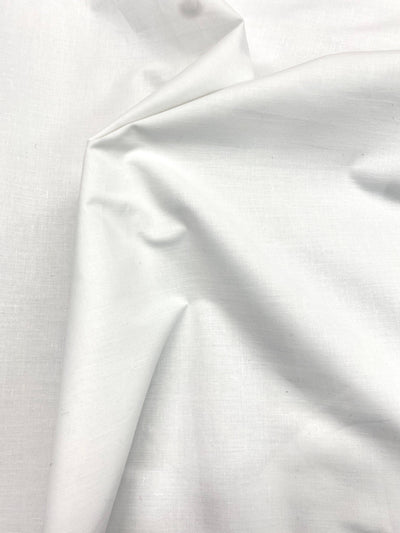 Tissu Coton Extra-Large 110 pouces : Blanc & Beige pour Rideaux, Literie, Artisanat - Certifié Oeko Tex