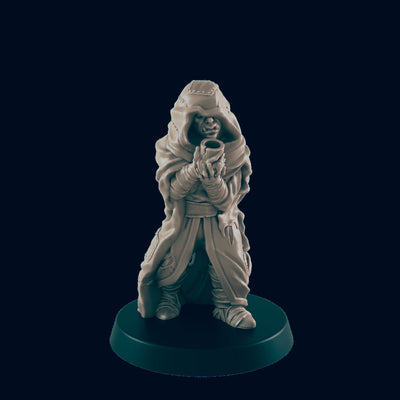 Half Orc Beggar - EC3D | DnD | Orc | Villager minis | peasant | 32mm | Pathfinder | commoner | TTRPG | Wargaming