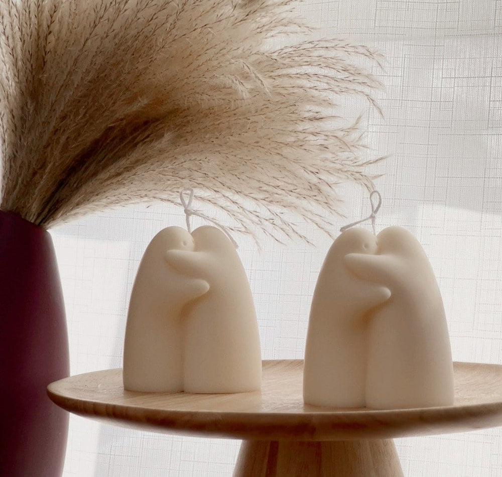 Bougie Câlin | Décoration d'intérieur en cire de soja, cadeau de fête des Mères
