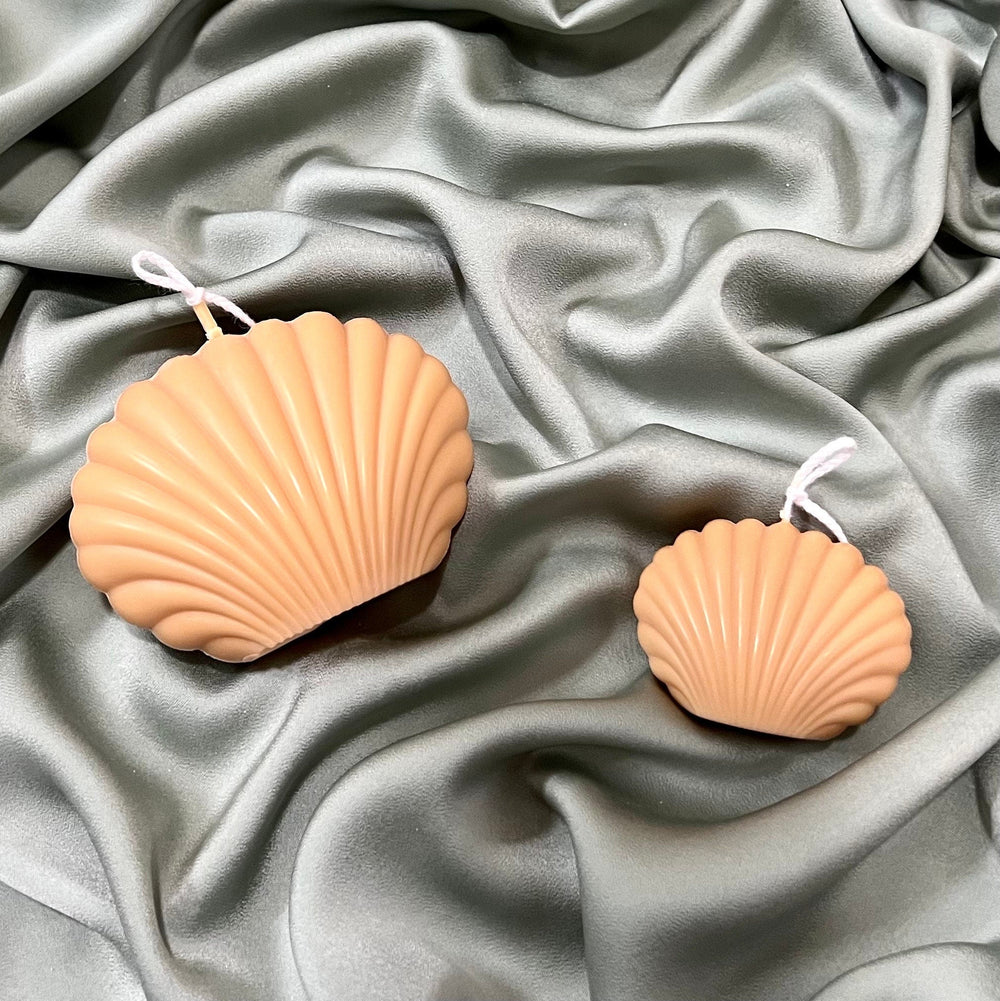 Shell Candle Set | Decorative Soy Wax, Home Decor