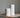 Soy Wax Ribbed Pillar Candle Set | Unscented, Decorative