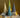 Handmade Ribbed Cone Soy Candle: Minimalist Christmas Decor