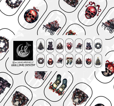 Dark Christmas Decals