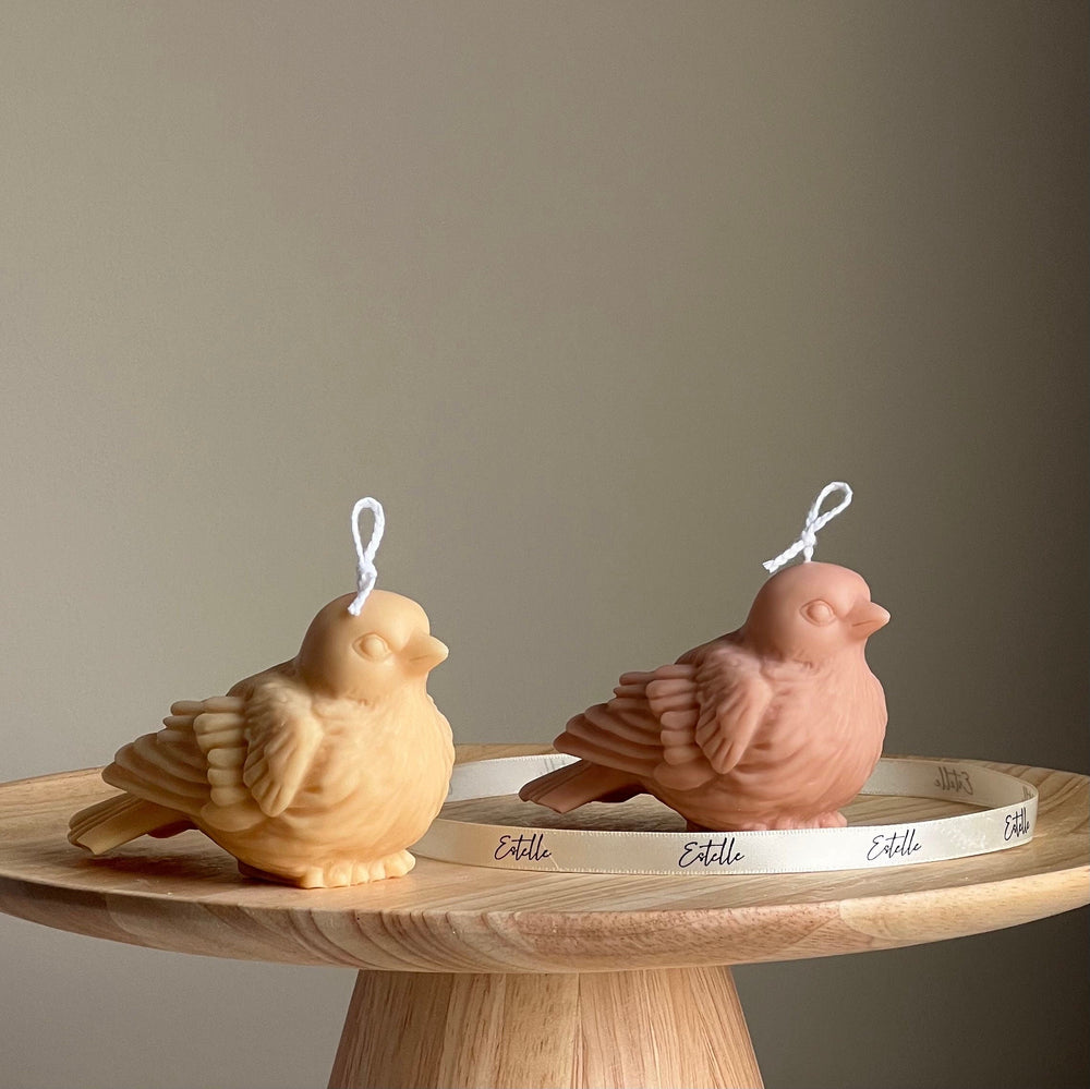Handmade Bird Soy Candle | Home Decor