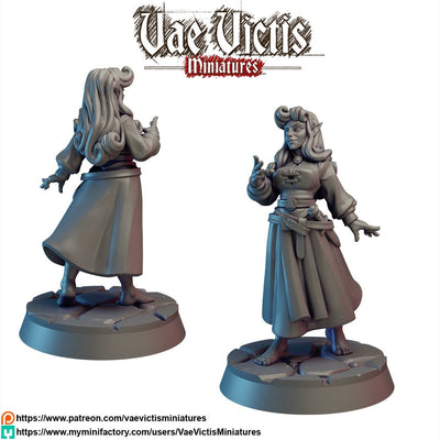 Young Princess dnd mini - Vae Victis | DnD | Commoner | Villager| Townsfolk | Pathfinder | TTRPG | Male | Noble | Female| Royal | 28mm 32mm