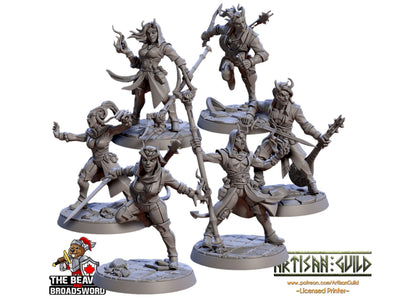 Mezzalfiend Trickster - Artisan's Guild | Tiefling | DnD | Pathfinder | Fantasy | Ranger | Fighter | Wizard | Rogue | Sorcerer | Pack