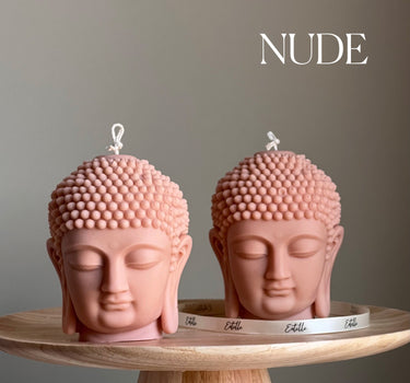 Buddha Bust Candle | Sculptural Soy Wax Statue