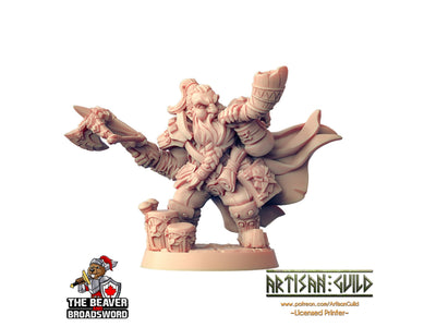 Barde nain DnD - Artisan Guild | Guerrier | Barbare | Nain | Skald | Paladin | Pathfinder | TTRPG, Jeux de guerre | Cor, Homme, Montagne