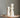 Knot Pillar Candle Set: Ribbed Soy Wax Candle, Home Decor
