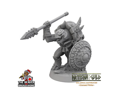 Miniature Guerrier Tortue avec Lance - Artisan Guild | DnD | Tortue | Barbare | Paladin | Pathfinder | Tortanien | TTRPG, Jeux de Guerre