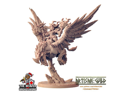 Helga Windfury figurine DnD - Artisan Guild | Nain | Guerrier | Femme | Rôdeuse | Barbare | Pathfinder | Jeux de guerre | Clan |