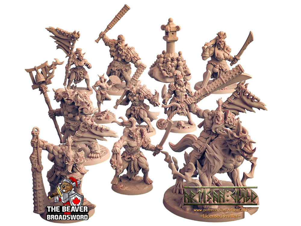 Oni Clan Complete Bundle - 10+1 dnd mini set