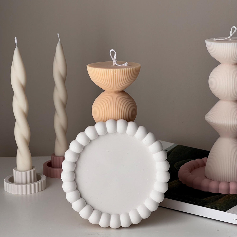 Bubble Trinket Tray: Scandi Decor Jewelry, Keys Holder