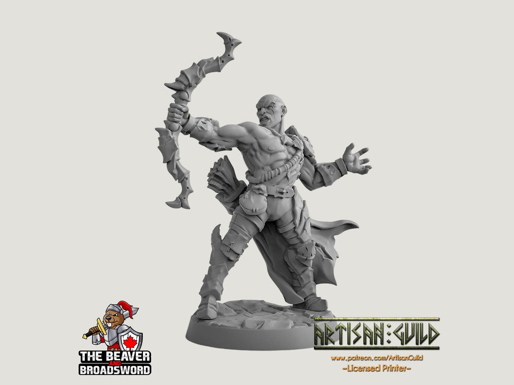 Scourgeland Survivor C dnd mini - Dungeons and Dragons | Male | Fighter | Ranger | Human 5e Fantasy  Pathfinder 2e 5e Tabletop | Mini RPG