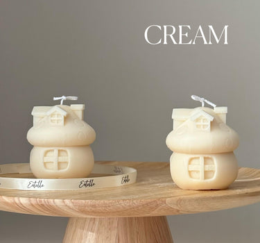 Tiny House Soy Candle: Hand-Poured Sculptural Art Gift