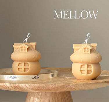 Tiny House Soy Candle: Hand-Poured Sculptural Art Gift