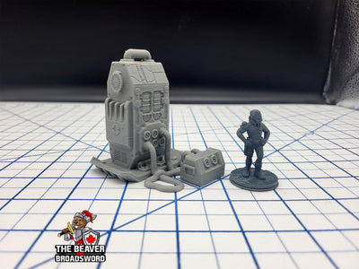 Unité d'alimentation Sci-fi - EC3D, Infinity, Legion, Sci-fi, Cyberpunk, Starfinder, terrain de jeu, décor Sci-fi, Wargaming, Espace, Batterie