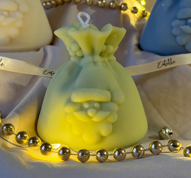 Santa Sack Soy Candle | Hand-Poured Christmas Decor