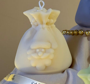 Santa Sack Soy Candle | Hand-Poured Christmas Decor
