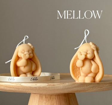 Tiny Bunny Soy Candle: Handmade Easter Decor