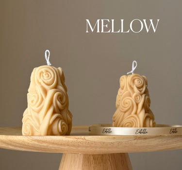 Handmade Roses Soy Candle | Sculptural Home Decor, Wedding Favor
