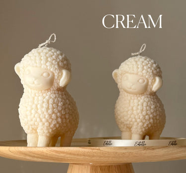 Handmade Sheep Soy Candle | Nursery Decor