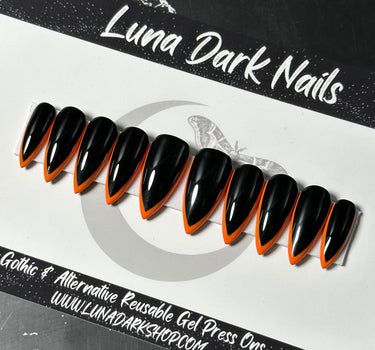 Black and Orange Skinny French