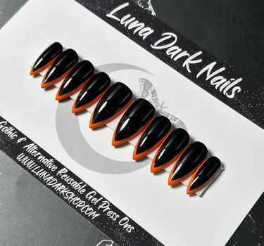 Black and Orange Skinny French