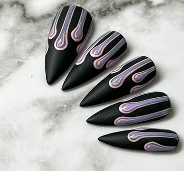 Purple Glow Drips