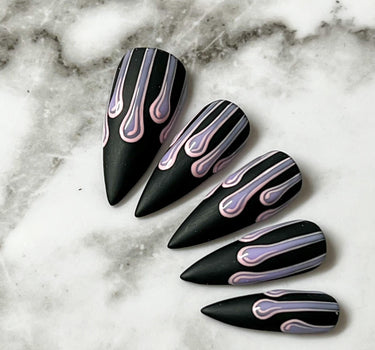 Purple Glow Drips