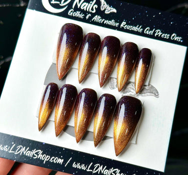 Halloween Cat Eye Ombré