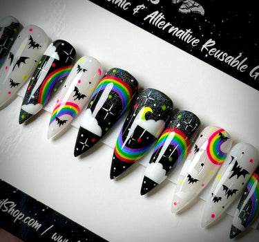 Nocturnal Rainbow Dreamscape