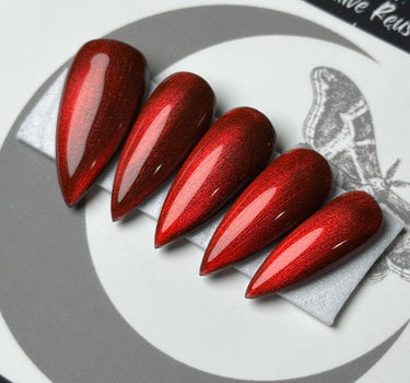 Red Christmas Glass
