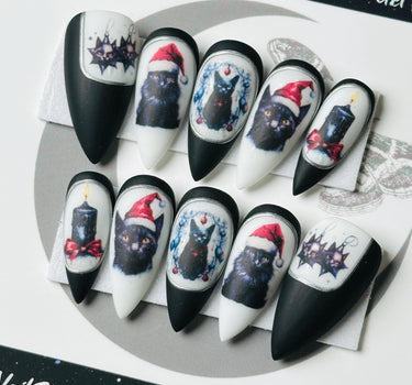 Black Cat Christmas