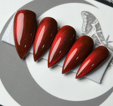 Red Christmas Glass