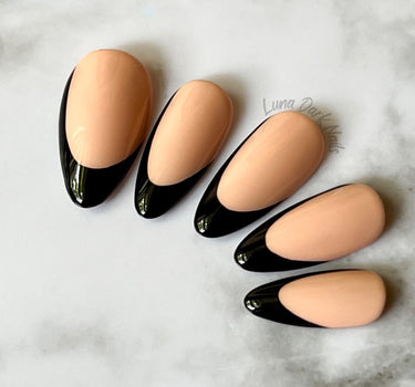 Black and Nude Abstract French