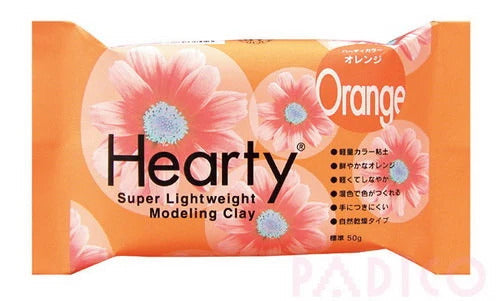 Pâte à Modeler Souple et Légère - Orange 50g
