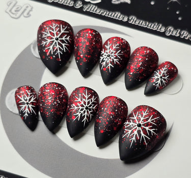 Crimson Snowfall