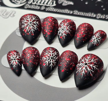 Crimson Snowfall