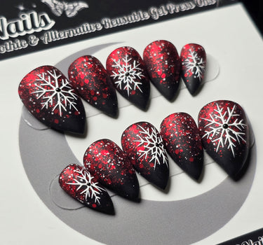 Crimson Snowfall
