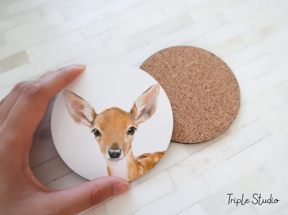 Sous-verre Cerf