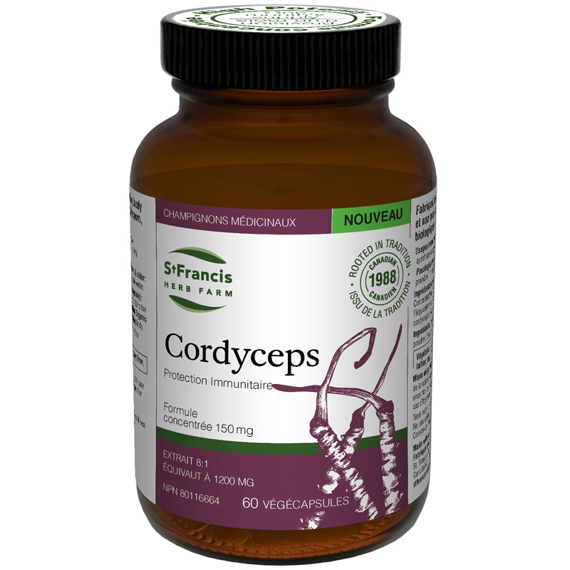 Cordyceps Veggie Caps (8:1 Extract)