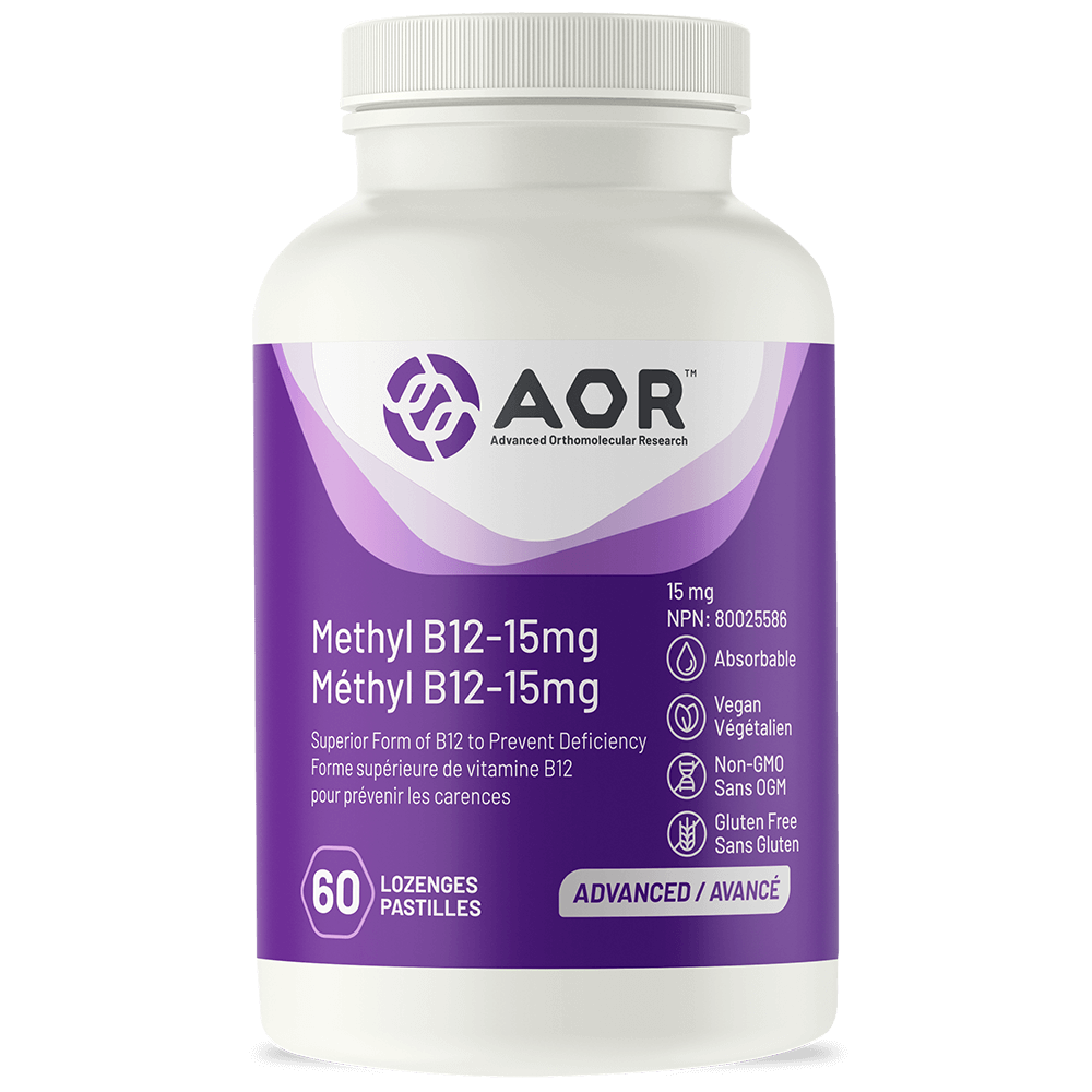 Methyl B12 - 15mg — Unytii - Suppléments et Produits Naturels