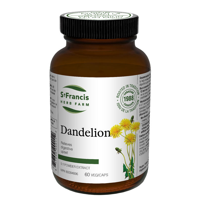 Dandelion Veggie Caps (5:1 Extract)